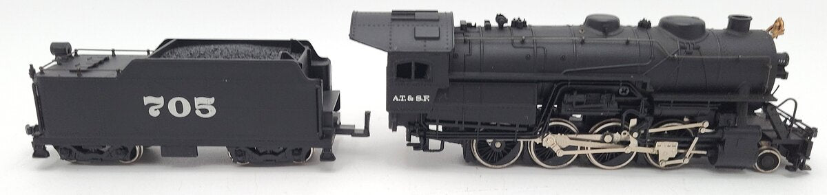 Bachmann 31401 HO Santa Fe 2-8-0 Consolidation Steam Locomotive & Tender EX/Box