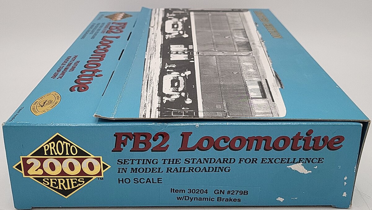 Proto 2000 30204 HO Great Northern Diesel Locomotive B Unit Kit #279B EX/Box