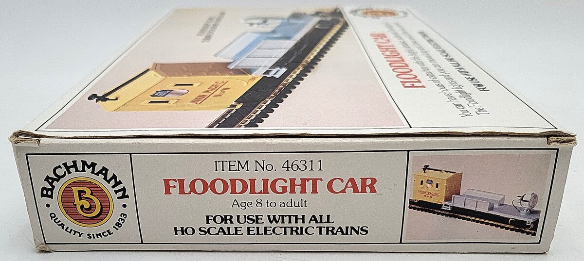 Bachmann 46311 HO Union Pacific MOW 51' Floodlight Car EX/Box