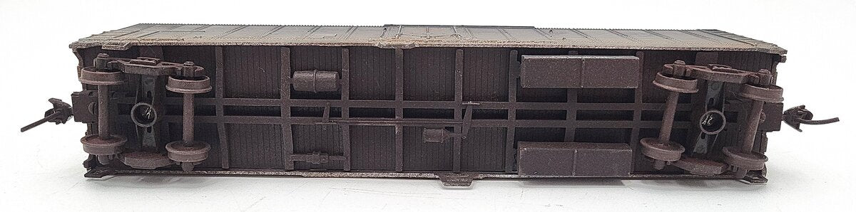 Athearn 7551 HO Scale 50' ss Northern Pacific Reefer #473 - Custom Weathered/Box