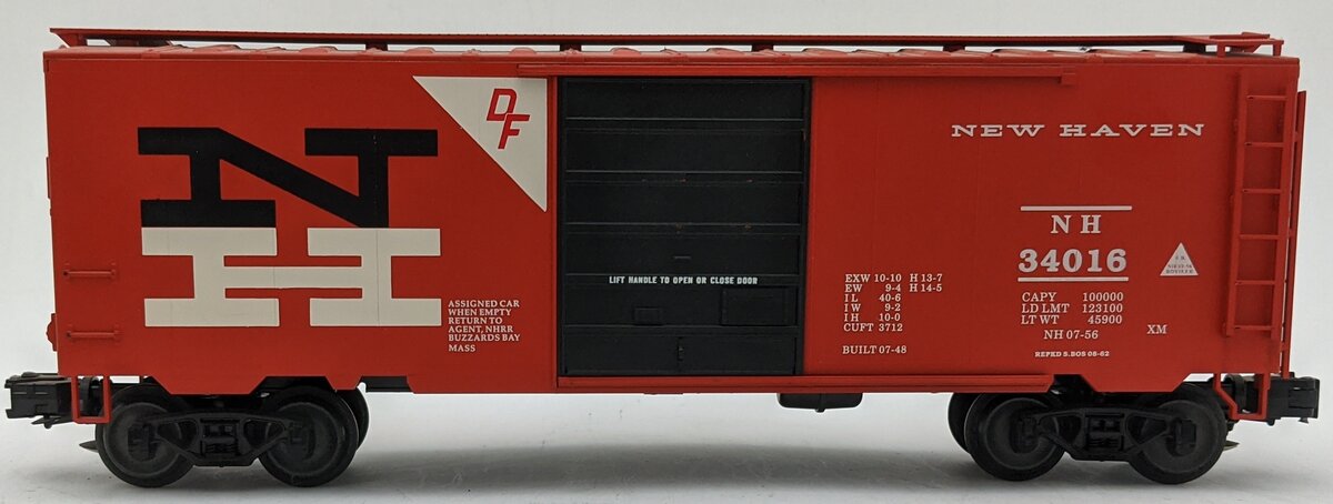 Weaver 34016 O Scale New Haven Boxcar #34016 VG/Box