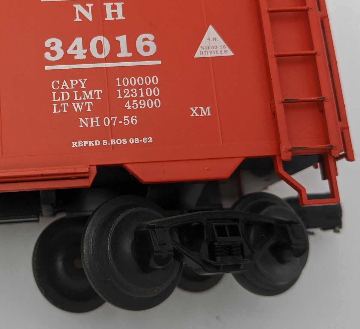 Weaver 34016 O Scale New Haven Boxcar #34016 VG/Box