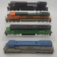 HO Scale Assorted Diesel Locomotives: #8890, #1000, #6615, #2310 [4]