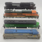 HO Scale Assorted Diesel Locomotives: #8890, #1000, #6615, #2310 [4]