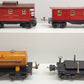 Lionel Vintage O Prewar Freight Cars: 2657, 1682, 3651, 1680 [4] VG
