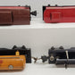 Lionel Vintage O Prewar Freight Cars: 2657, 1682, 3651, 1680 [4] VG