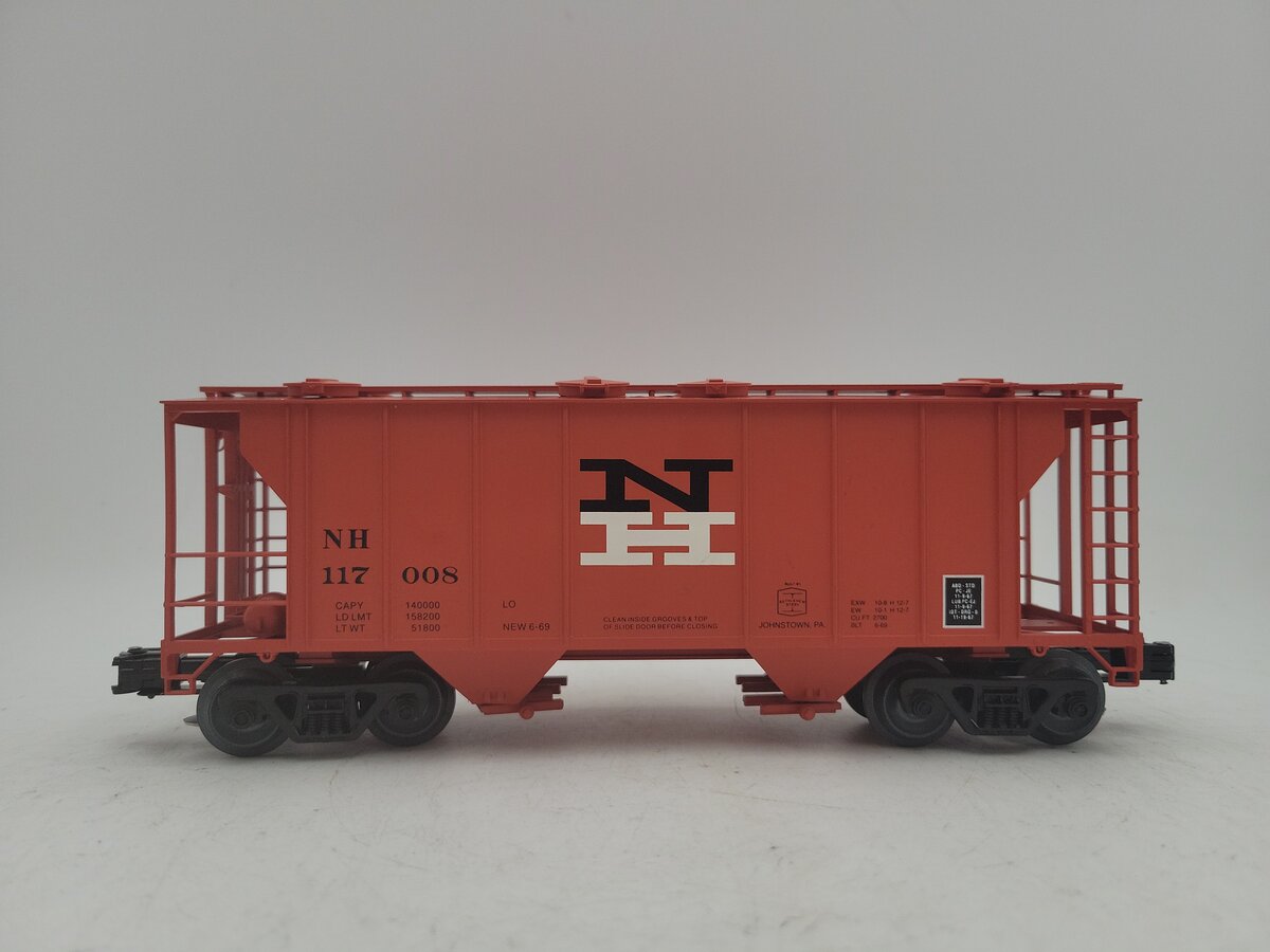 Weaver 117008 O Gauge New Haven PS-2 Covered Hopper (3-Rail) EX/Box