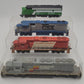 HO Scale Assorted Diesel Locomotives: #2007, #8012, #9760, #2707 [4]