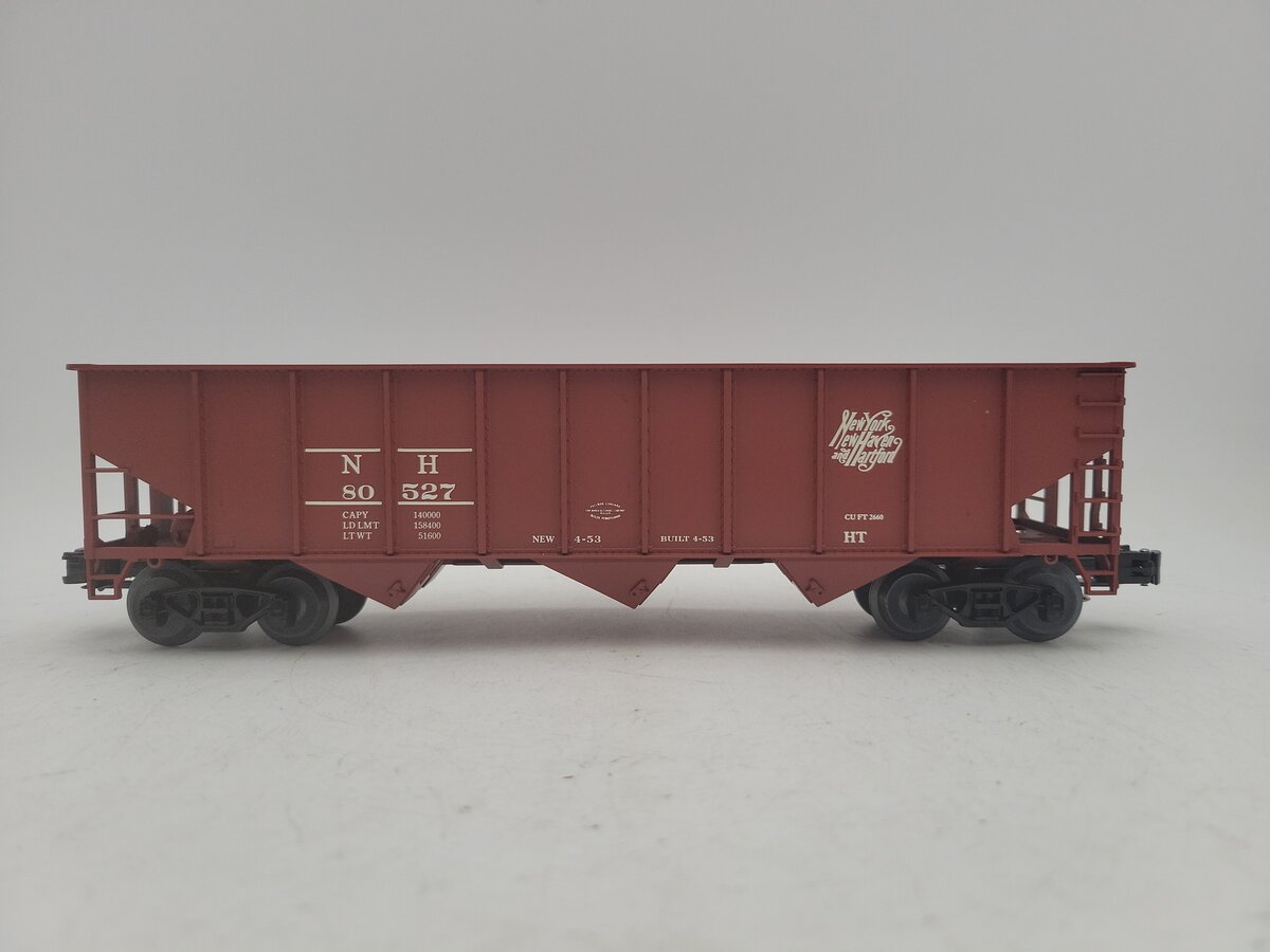 Weaver U18014L O Gauge New Haven 3 Bay 9 Panel Hopper #80527 EX/Box