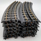 MTH 40-1042 O Gauge RealTrax O42 Curved Solid Rail Track Sections (12) EX
