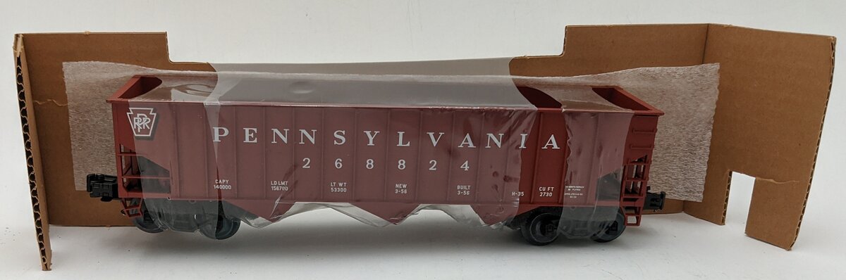Weaver 268824 O Scale Pennsylvania 3 Bay Hopper #268824 LN/Box