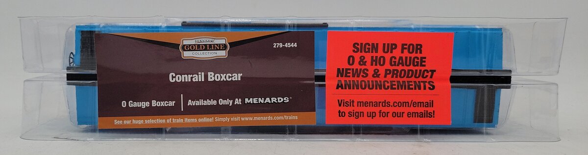 Menards 279-4544 O Gauge Conrail Boxcar #11485 NIB