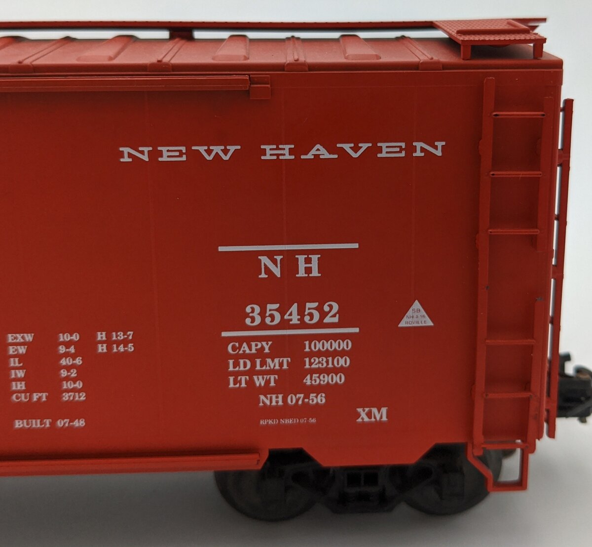Weaver 35452 O Gauge New Haven Boxcar #35452/Box
