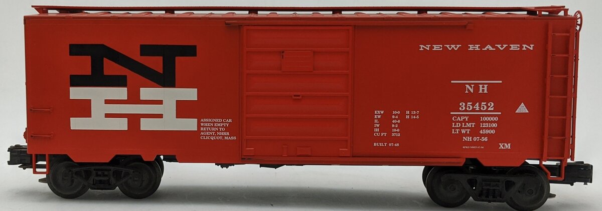 Weaver 35452 O Gauge New Haven Boxcar #35452/Box