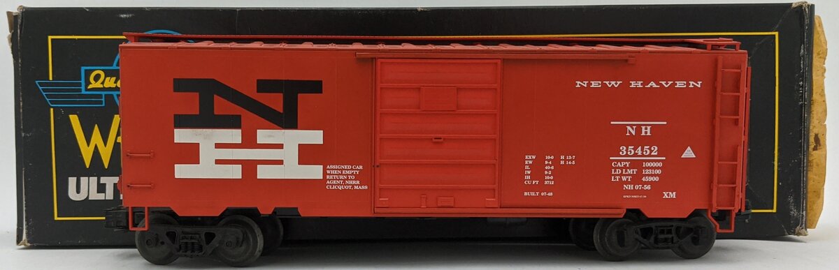 Weaver 35452 O Gauge New Haven Boxcar #35452/Box