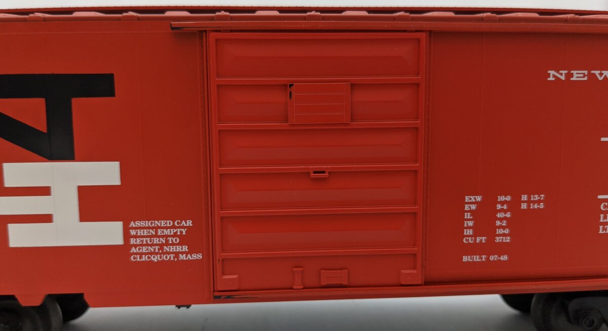 Weaver 35452 O Gauge New Haven Boxcar #35452/Box