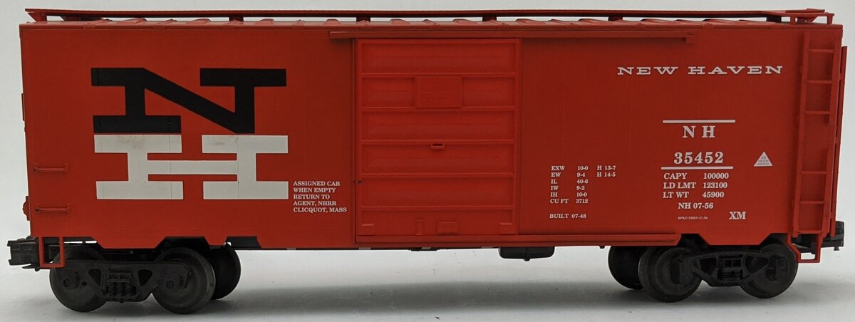 Weaver 35452 O Gauge New Haven Boxcar #35452/Box