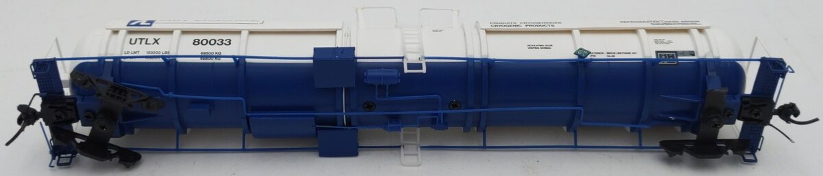Broadway Limited 6311 HO Air Liquide Cryogenic Tank Car #80033 VG/Box