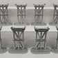 MTH 40-1047 O Silver Elevated Subway Trestle Set EX