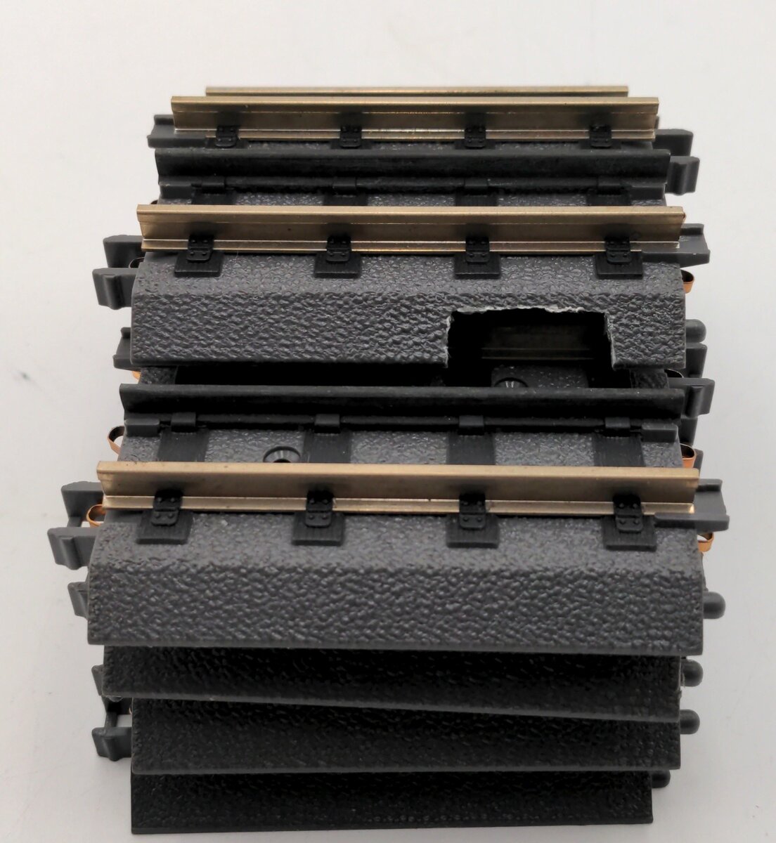 MTH 40-1018 RealTrax 3.5 Inch Straight Track (9) EX