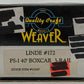 Weaver U2107 O Gauge Union Carbide Linde Boxcar #172 (3 Rail) EX/Box