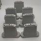 MTH 40-1014 O Scale 6" Bridge Piers (7) VG