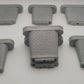 MTH 40-1014 O Scale 6" Bridge Piers (7) VG