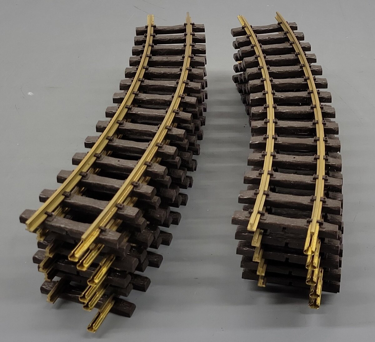 LGB 1500 G Scale Wide Radius Curved Track Sections [12] VG/Box