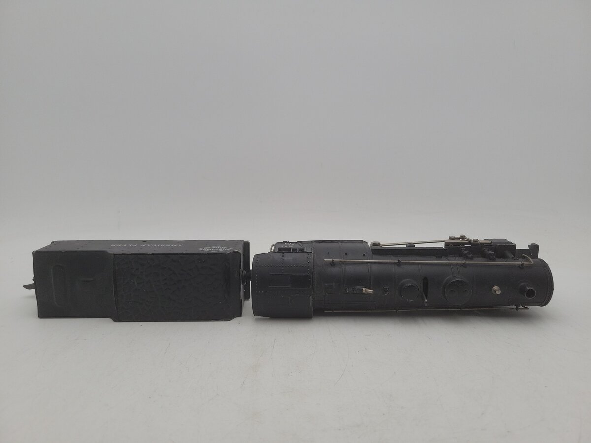 American Flyer 300AC Vintage S Reading 4-4-2 Reading Steam Locomotive & Tender VG