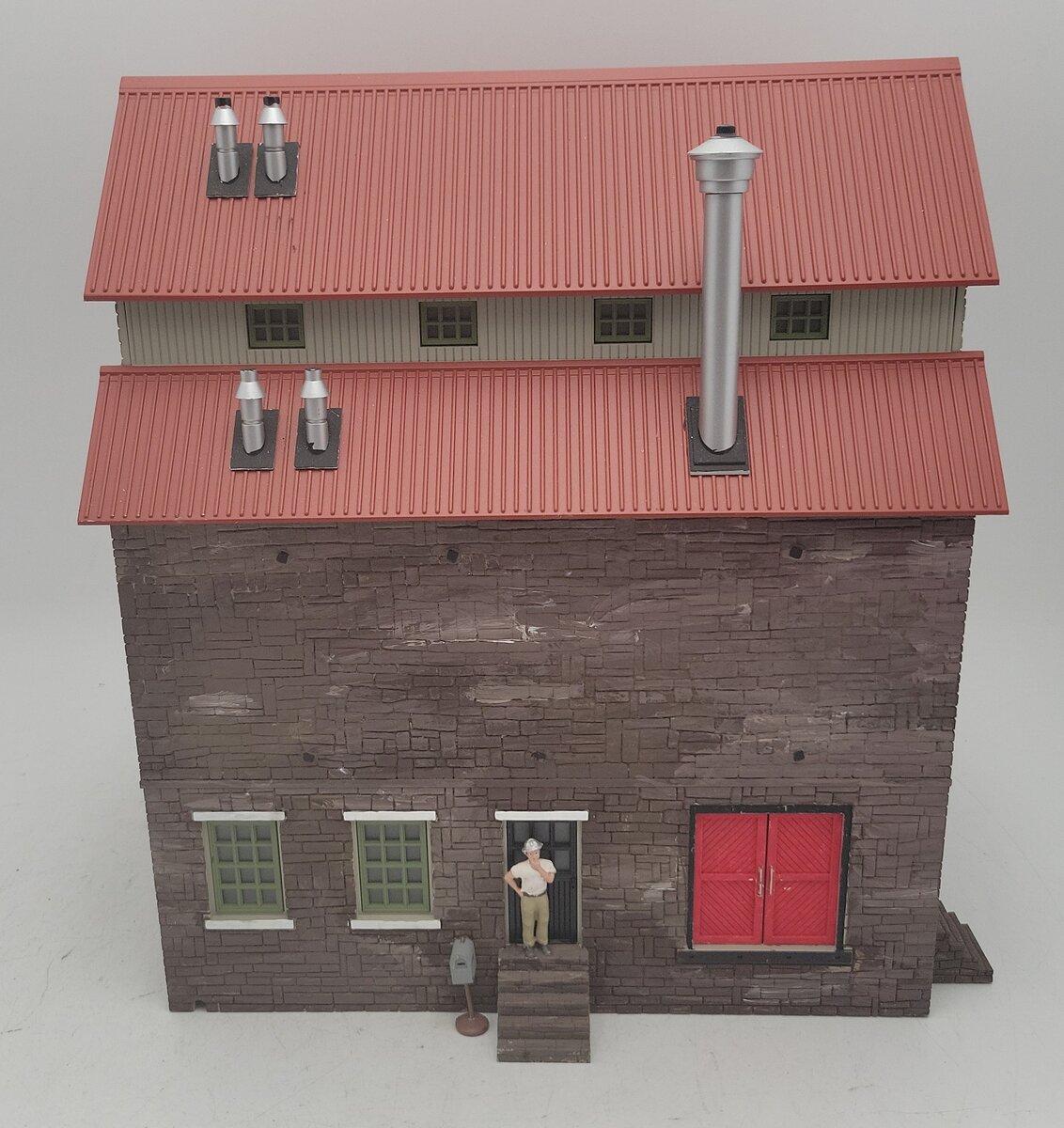 MTH 30-90188 Grey Stone Granary Building VG