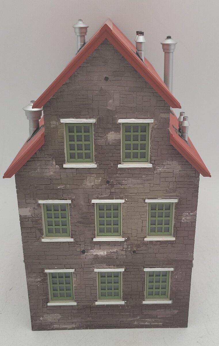 MTH 30-90188 Grey Stone Granary Building VG