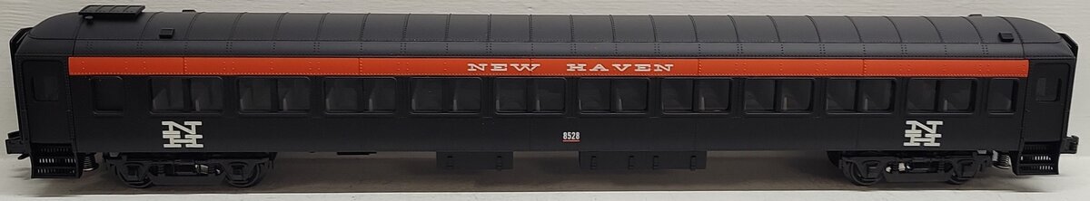 Weaver G1238L New Haven Black Knight Pullman-Bradley 85' Coach Car #8528 LN/Box