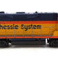 Athearn 4208 HO Scale Chessie System GP35 Powered Diesel Locomotive #3547 VG/Box