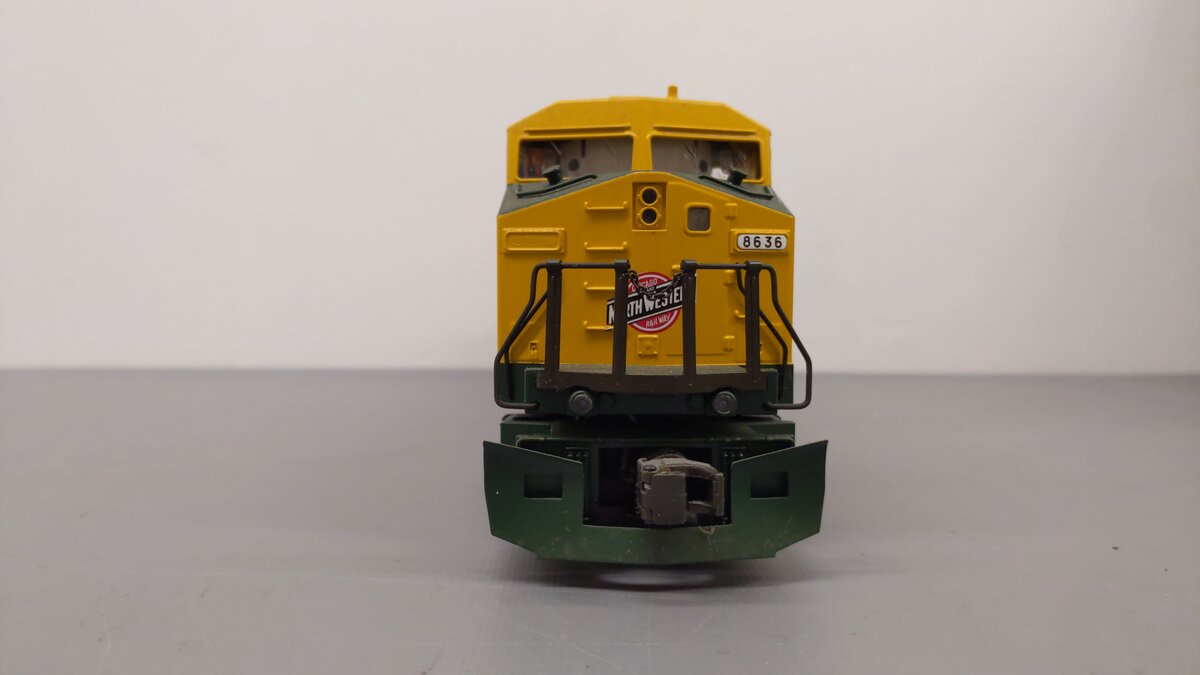 MTH 20-2159-1 O Gauge Chicago & Northwestern Dash-9 Diesel Engine #8636 w/PS1 EX/Box
