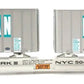 Walthers 932-40852 NYC Flexi-Van Car with Trailers #504235 EX