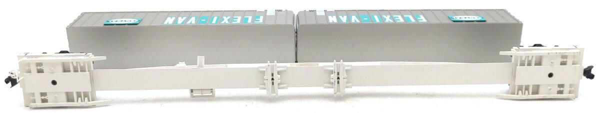 Walthers 932-40852 NYC Flexi-Van Car with Trailers #504235 EX