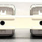 Walthers 932-41052 HO Scale NYC Mark IV Flexi-Van Flatcar w/Two Trailers #9715 EX