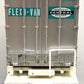 Walthers 932-41052 HO Scale NYC Mark IV Flexi-Van Flatcar w/Two Trailers #9715 EX