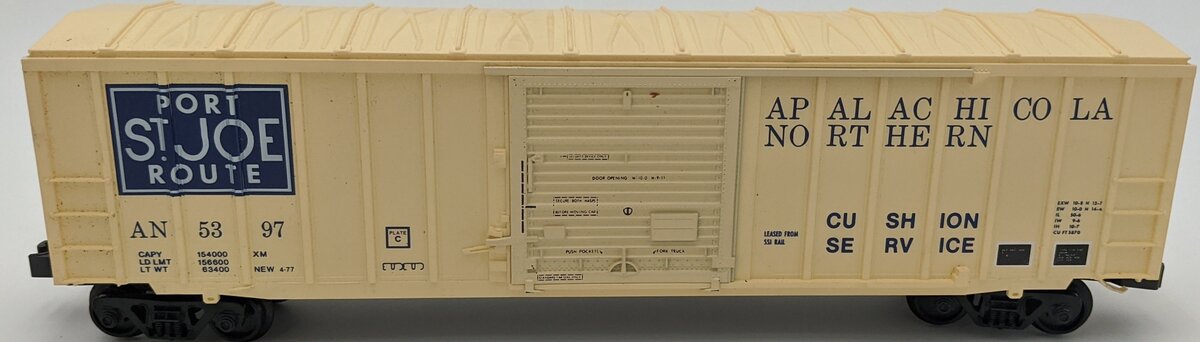 Weaver 1416 O Gauge Apalachicola Northern Boxcar #5397/Box