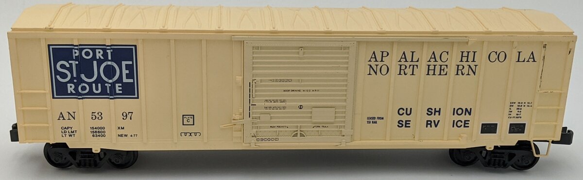 Weaver 1416 O Gauge Apalachicola Northern Boxcar #5397/Box