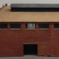 Walthers 933-2970 HO Scale Cornerstone Series Railroad Shop Building Kit VG