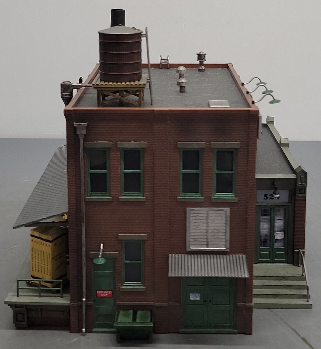 Landmark Structures BR5848 O Morrison Door Factory-Assembled LN