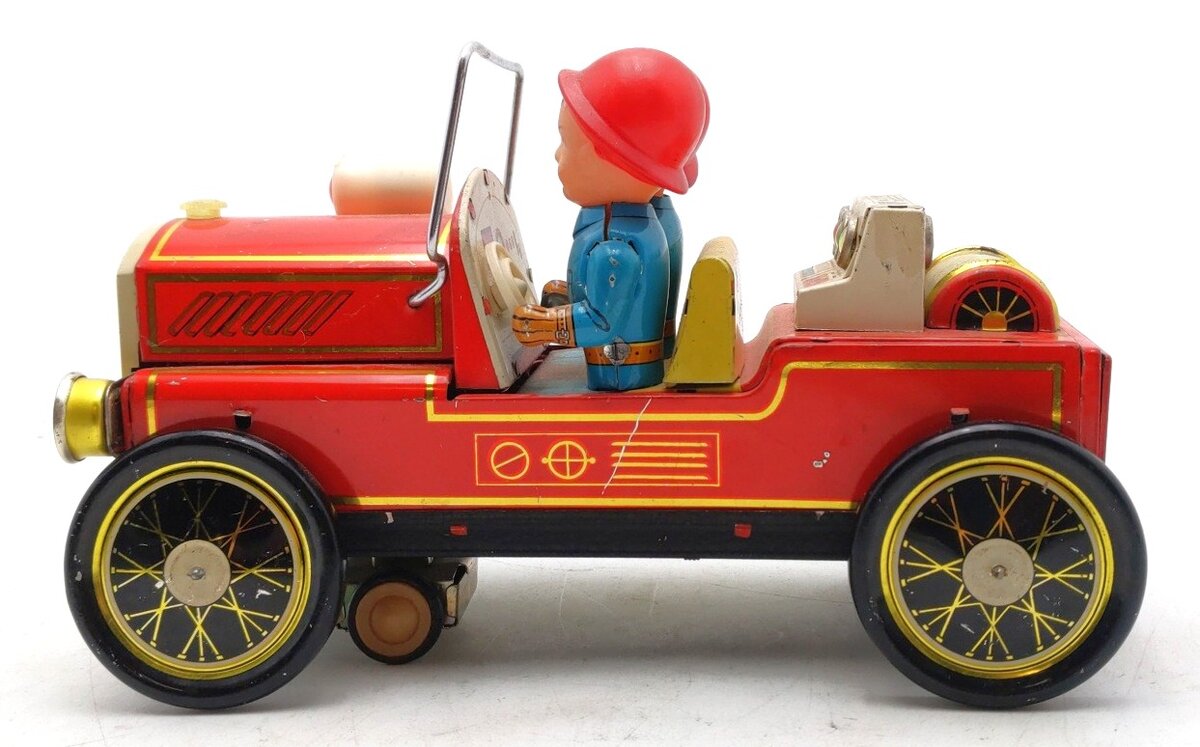 China ME-699 Tinplate Fire Department Chief Car- Battery Operated VG