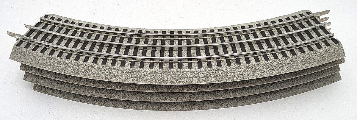 Lionel 6-12033 O36 Scale Curved Track FasTrack (Pack of 4) EX