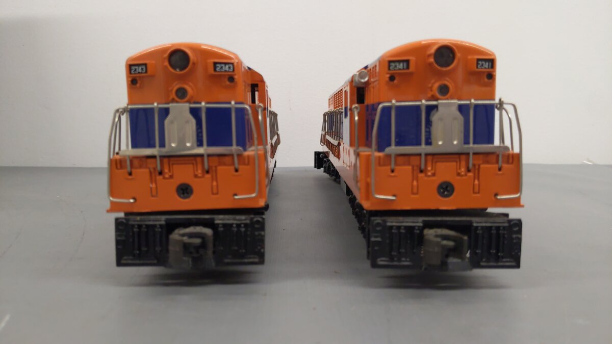 Williams WAL362057 Central of New Jersey  FM (Set of 2) EX/Box