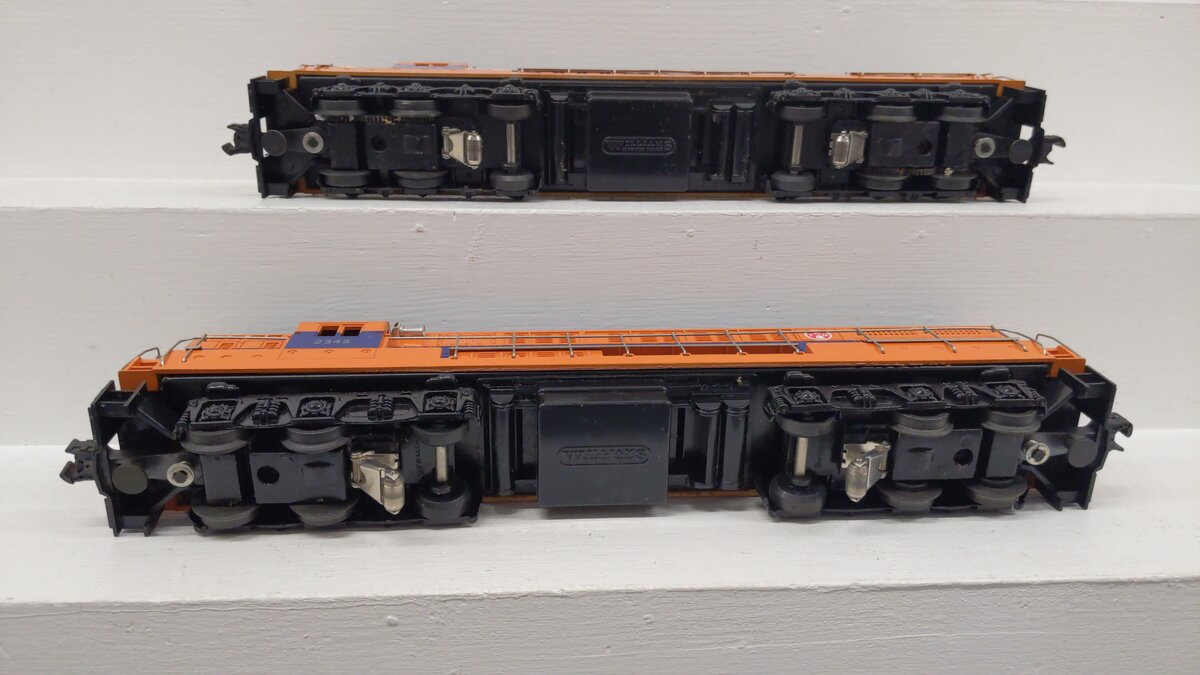 Williams WAL362057 Central of New Jersey  FM (Set of 2) EX/Box