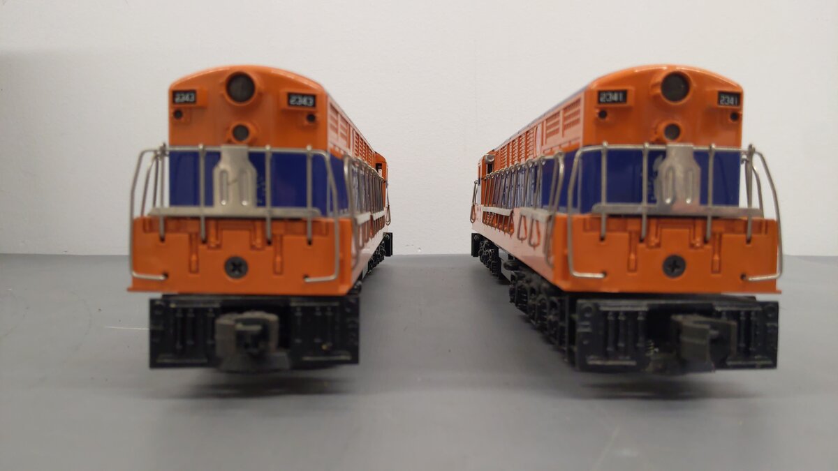 Williams WAL362057 Central of New Jersey  FM (Set of 2) EX/Box