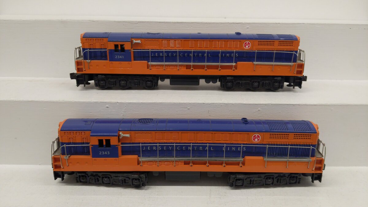 Williams WAL362057 Central of New Jersey  FM (Set of 2) EX/Box