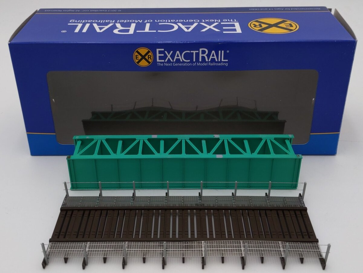 ExactRail EE-9603 HO 72' Undecorated Plate Girder Bridge Kit VG/Box