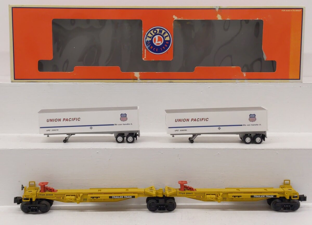 Lionel 6-29438 O Gauge Union Pacific TTUX Car LN/Box